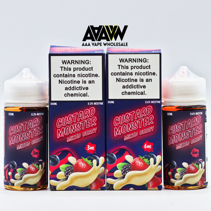CUSTARD MONSTER | FREEBASE NICOTINE